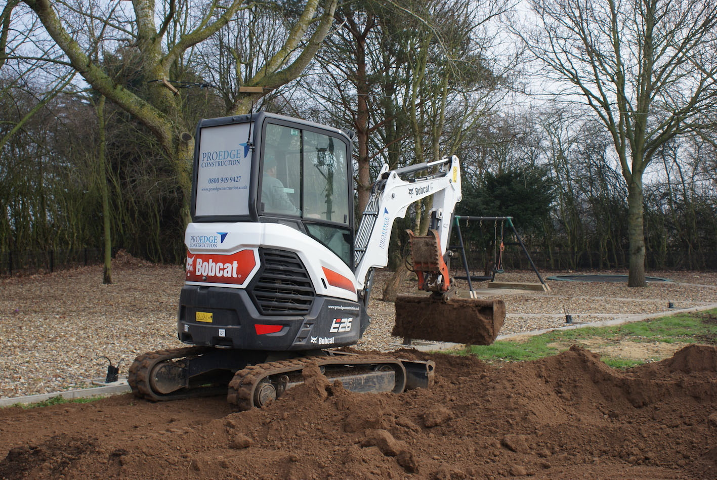 ProEdge Construction’s Bobcat fleet