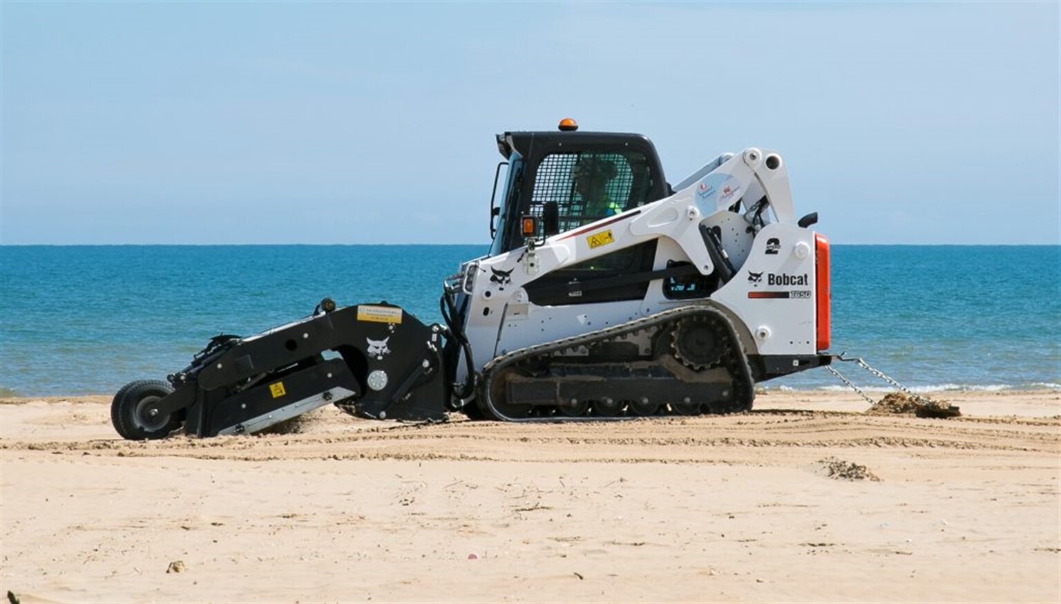 Bobcat Cleans Up on the Beaches