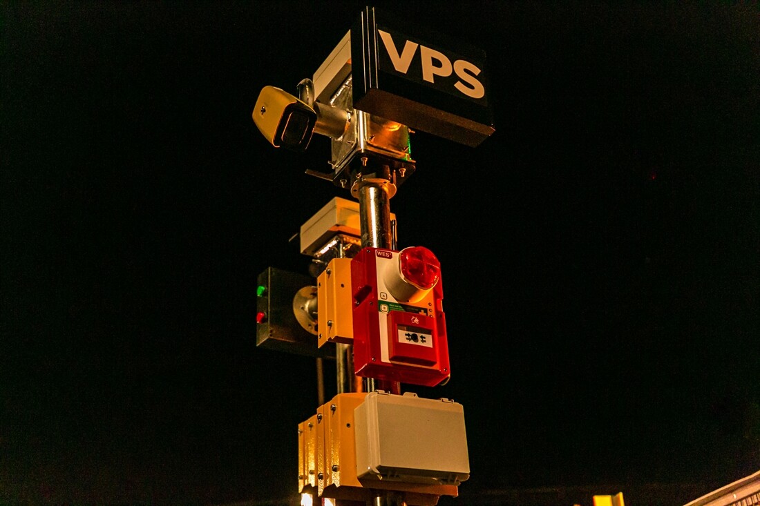 Safety zone system by VPS