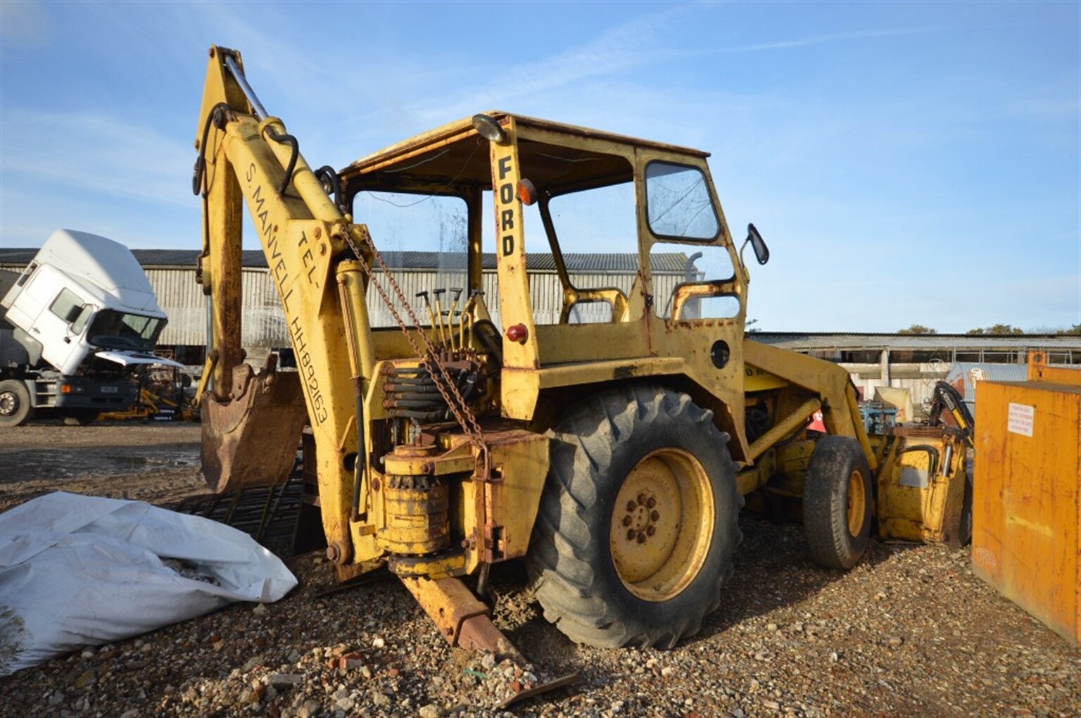 Classic machines uncovered at plant yard (Part One)