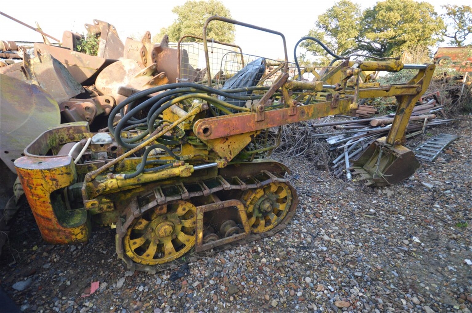 Classic machines uncovered at plant yard (Part Two)