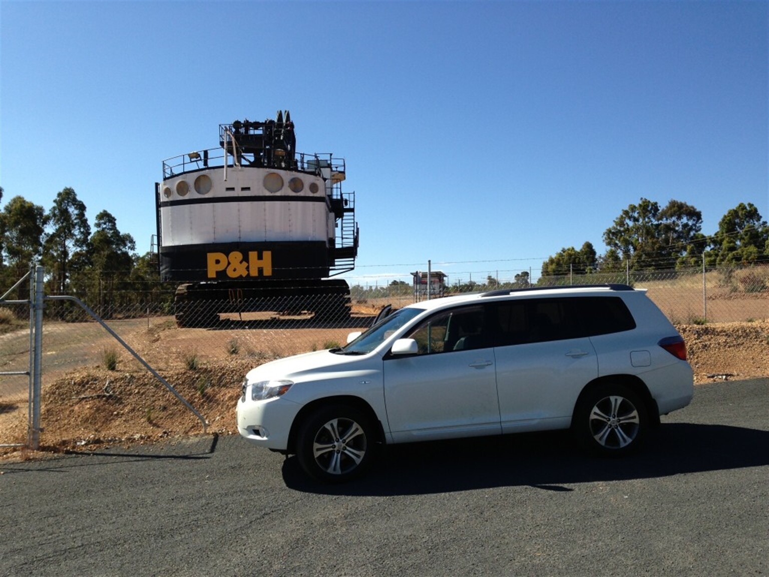 Giant P&H shovel becomes a tourist attraction (Blog Re-Visited)