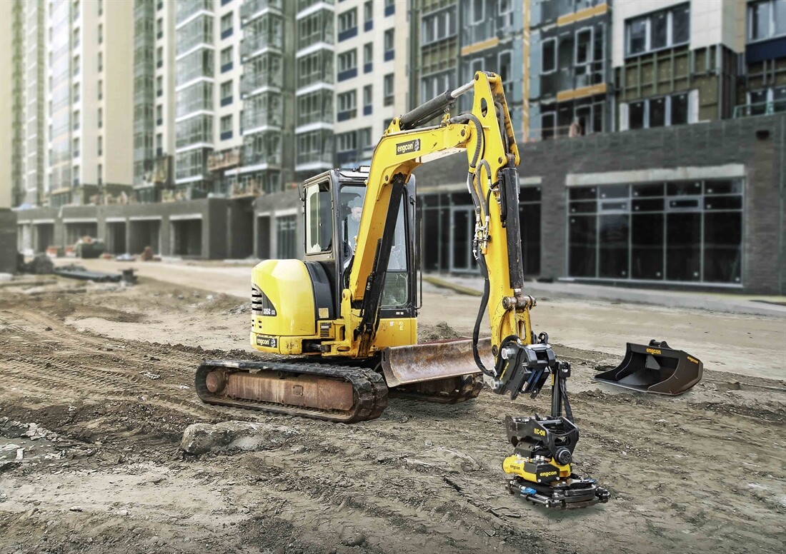 Engcon S40 automatic quick hitch