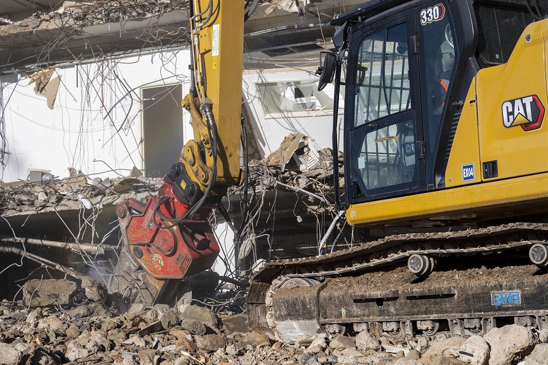 Rye Demolitions first Rotar attachments