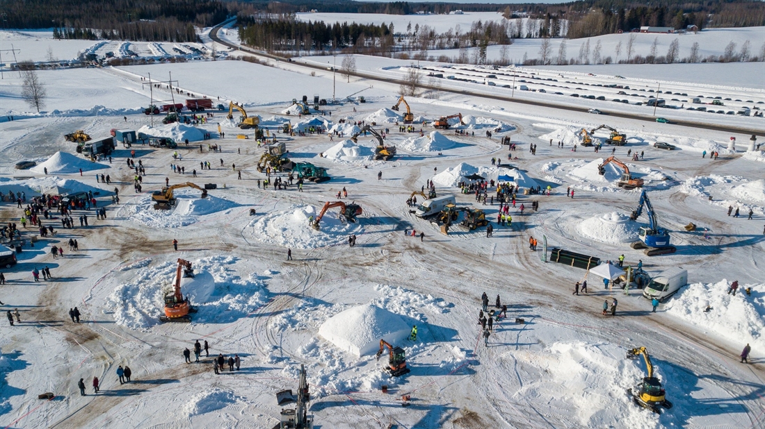 Finnish Snow Sculpture Competition Makes a Welcome Return