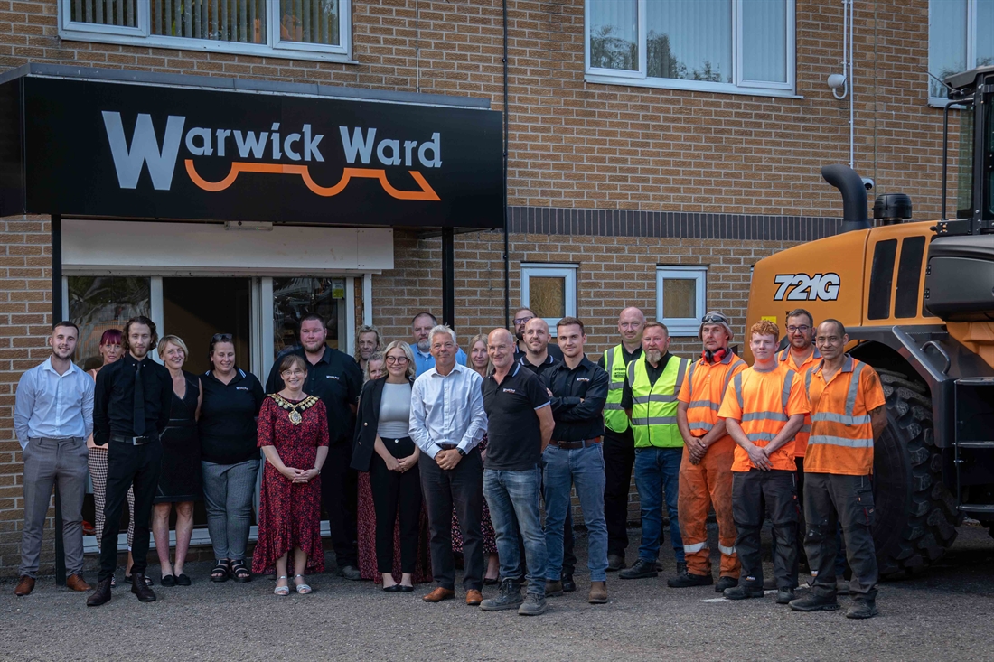 Warwick Ward open new premises