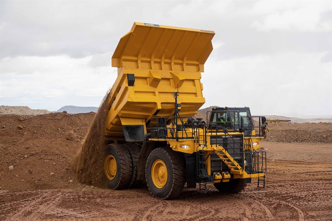 Komatsu HD785-8 rigid dump truck