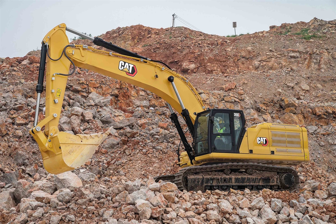 New Cat 350 excavator