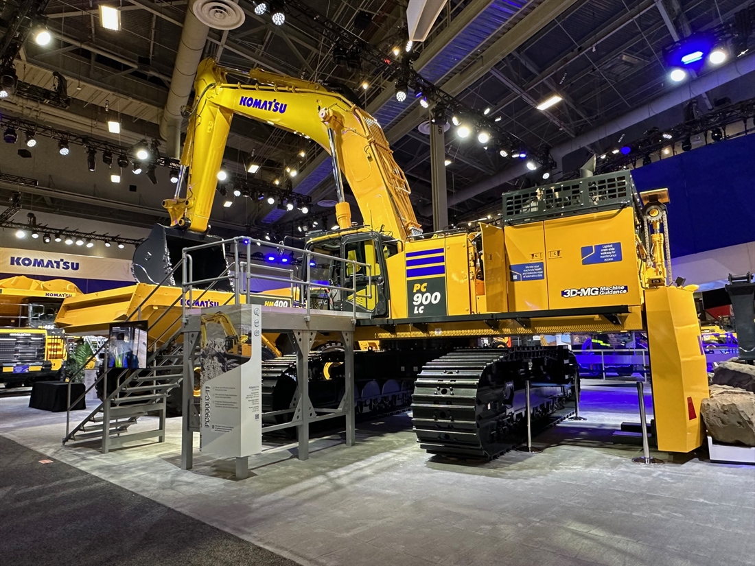 Impressive Presence from Komatsu at ConExpo-Con/Agg