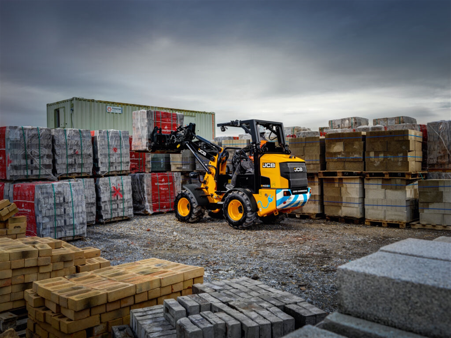 JCB Launches Electric Compact Loader