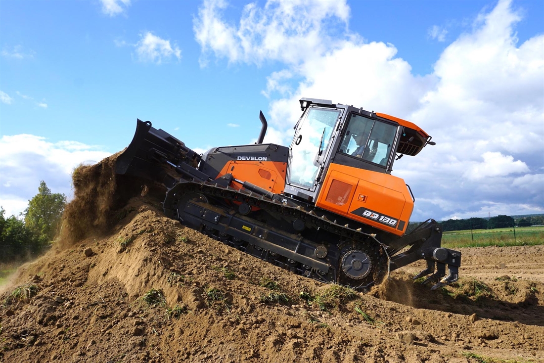 New Develon DD130 dozer in Europe