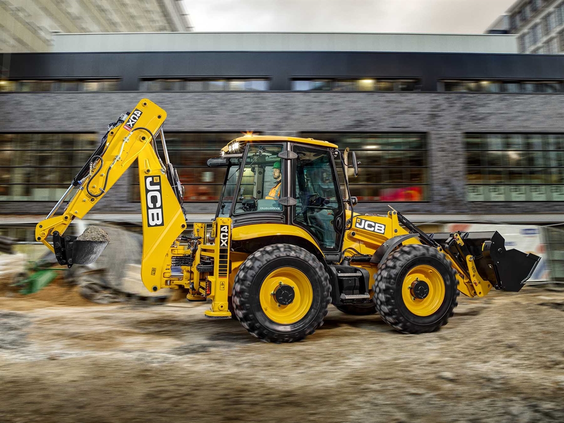 New JCB backhoes with Dual Drive