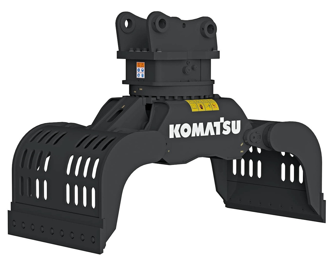 New grapples from Komatsu Europe