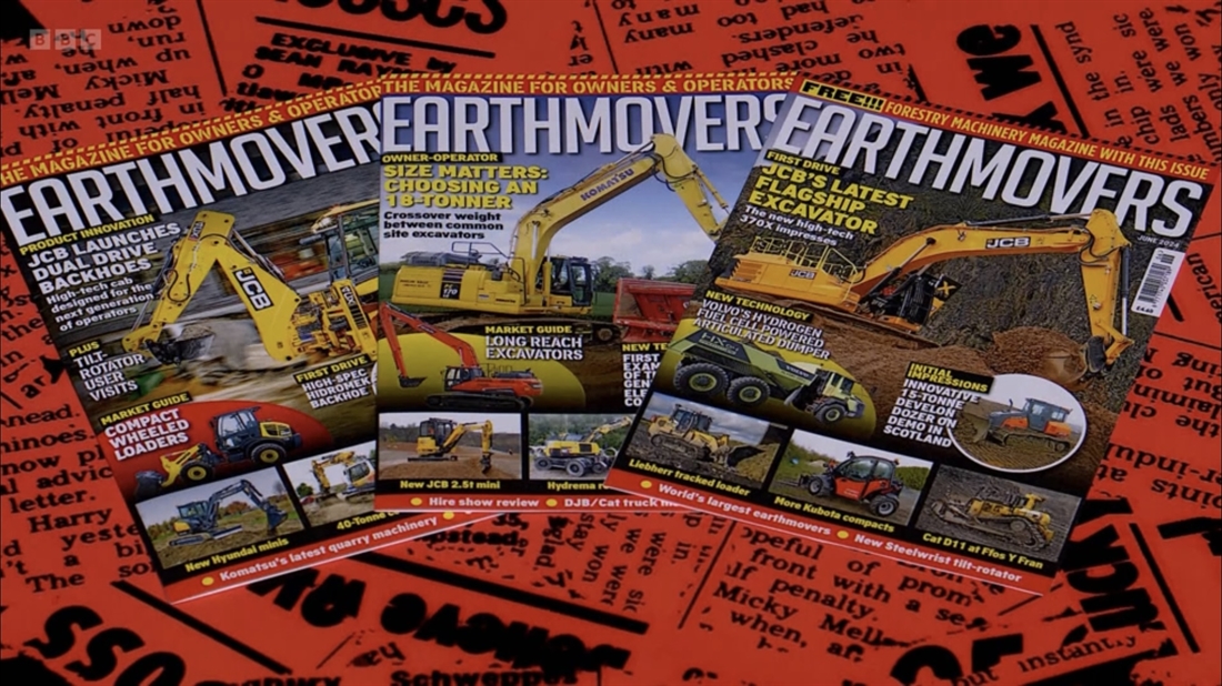 Earthmovers Magazine on TV!