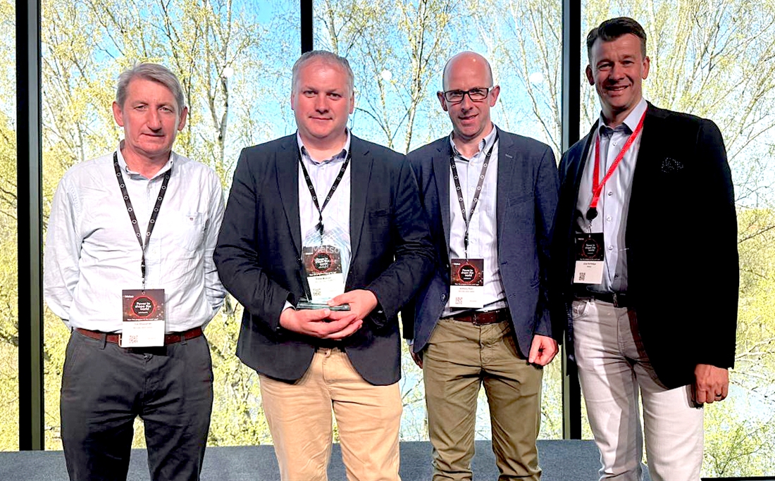 Metso presents award to McHale Plant Sales