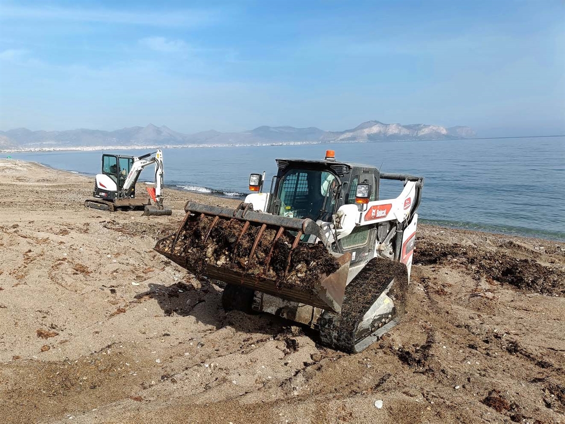 Bobcats safeguard Bagheria Beach in Sicily