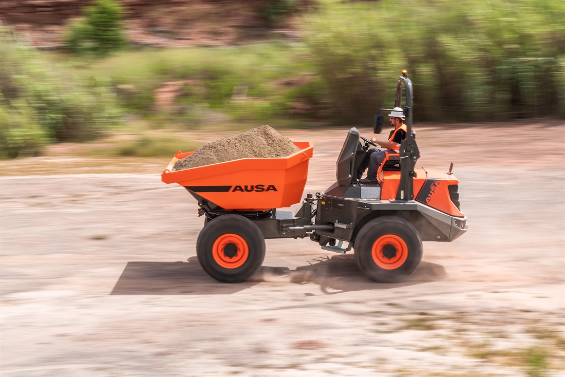 Ausa improves 6-tonne dumpers