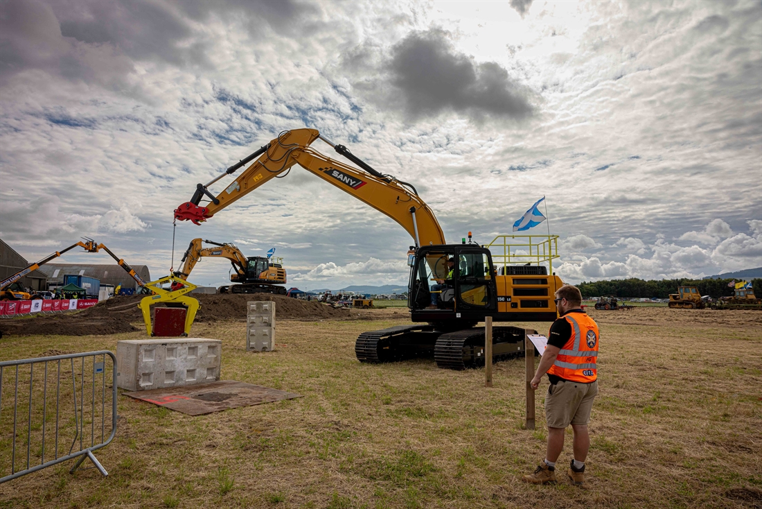 Martin Smith crowned Scottish Plant Operator Challenge Champion 2024