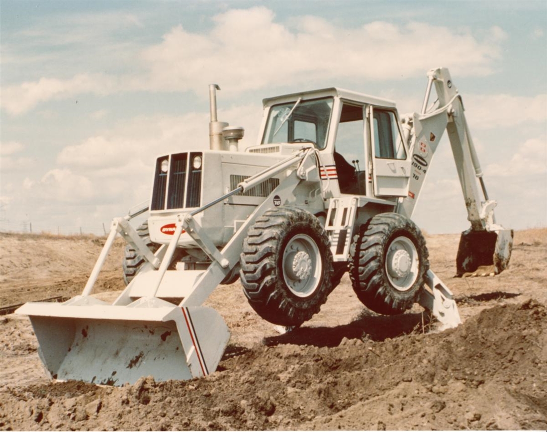 Ruston Bucyruss Short Lived UK Backhoe Loader Foray #FlashbackFriday