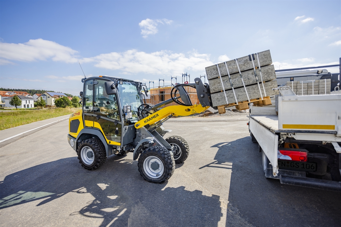 Kramer presents the new compact 5045 wheel loader