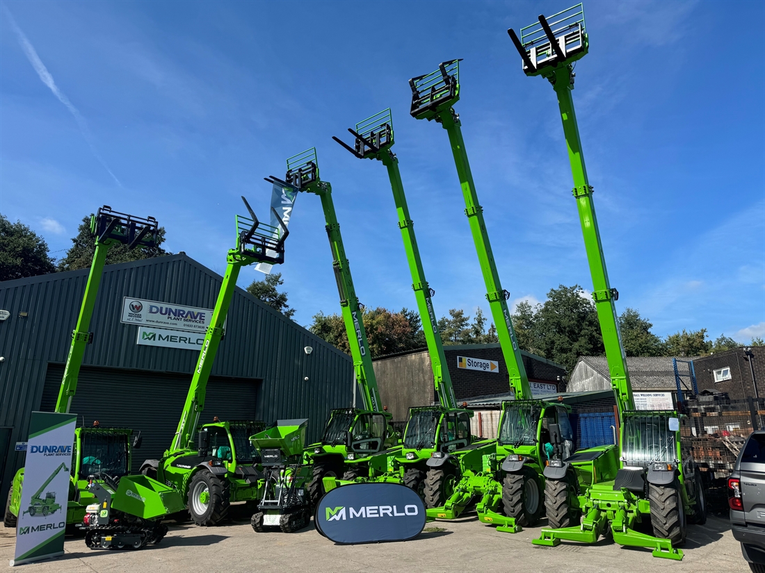 Dunrave Plant Services Ltd join the Merlo construction dealer network