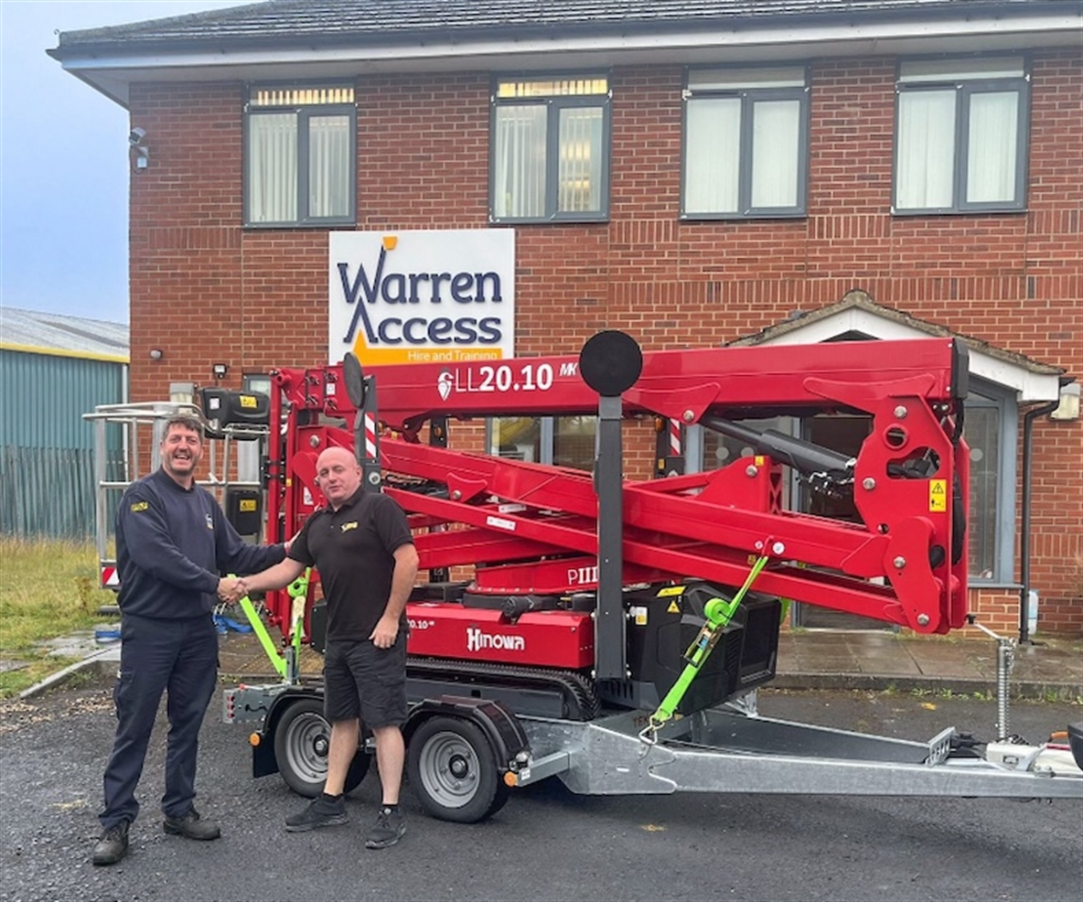 Hire specialist invests in spider lift