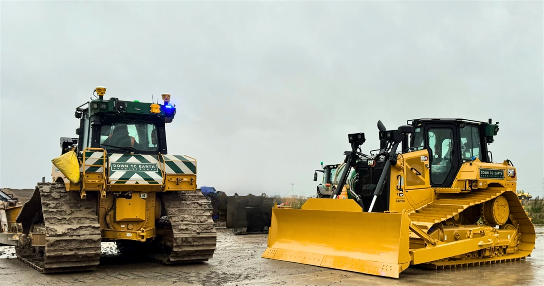 Down to Earth Developments invests in two electric drive Cat machines