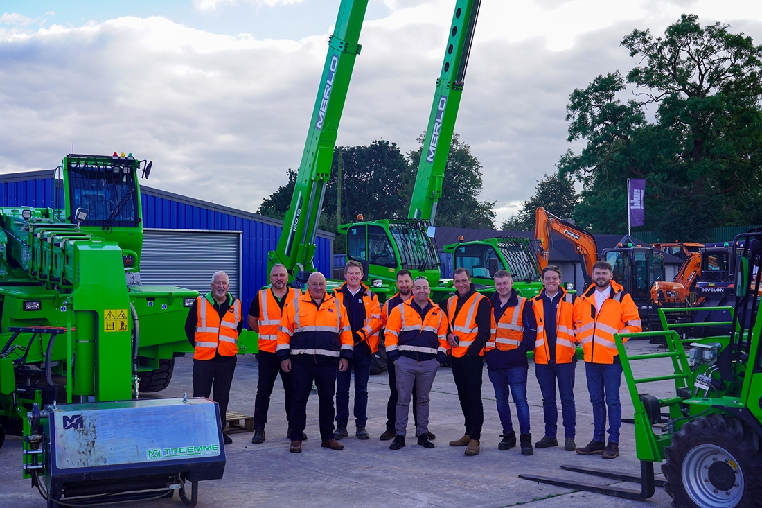 Blue Machinery (Central) Ltd joins Merlo Construction dealer network