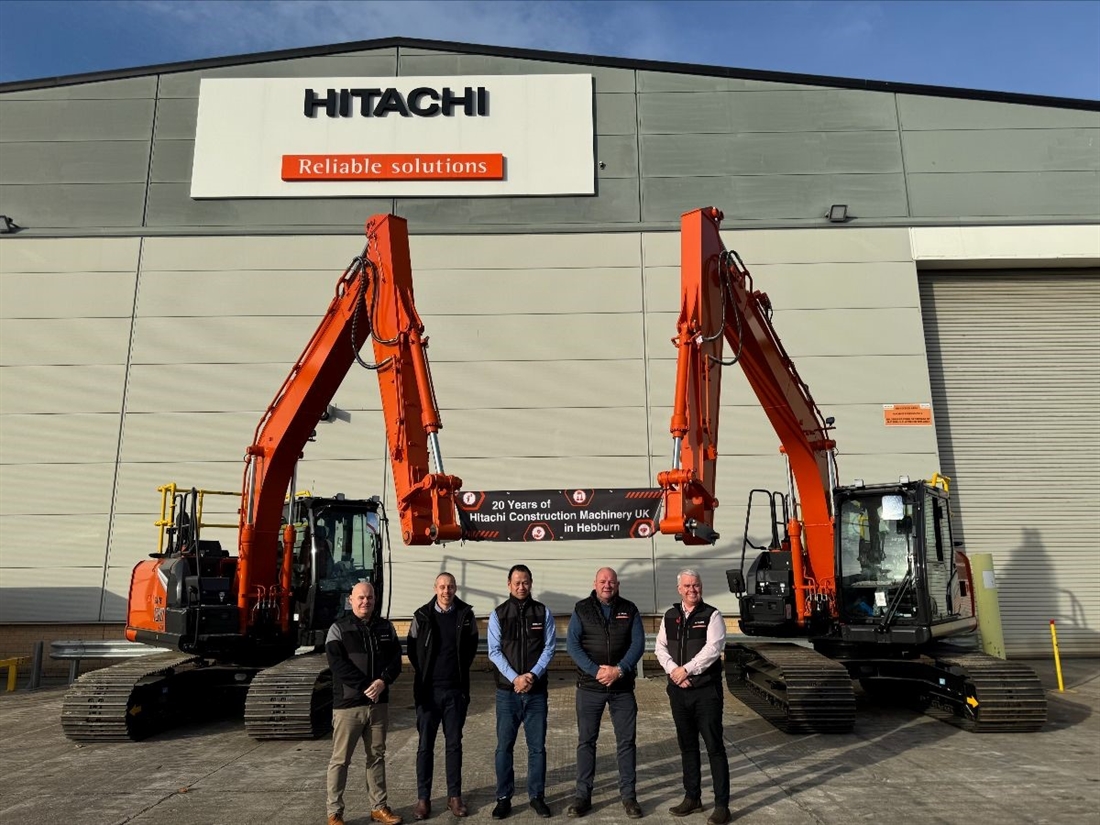 Hitachi Construction Machinery UK celebrates 20 years at HQ