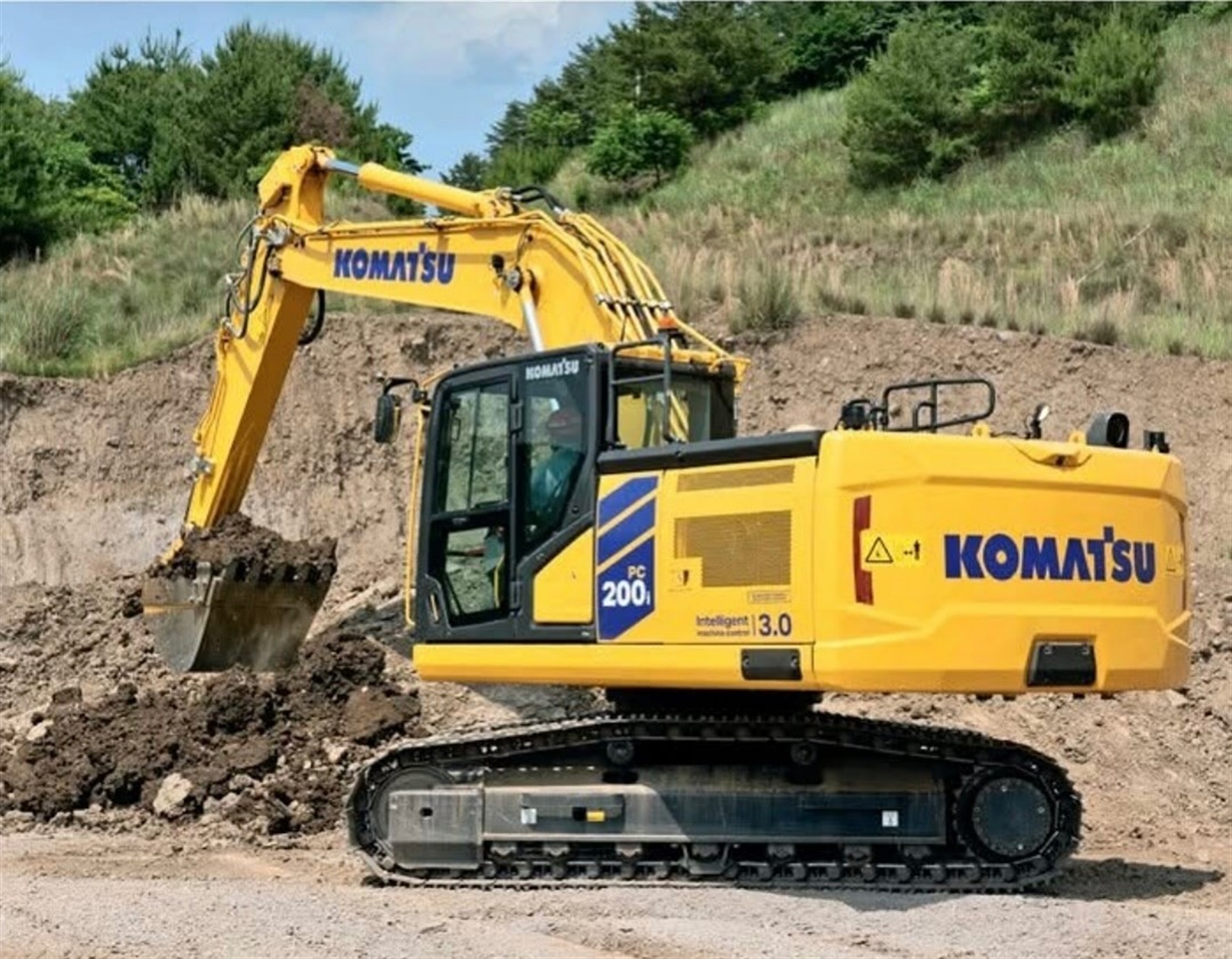 First Glimpse of New Komatsu Excavator Series