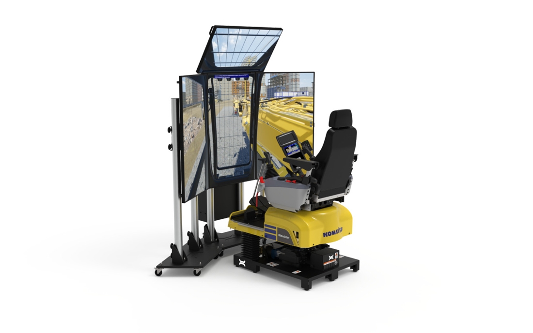 Komatsu expands simulator offering to high reach demolition excavators