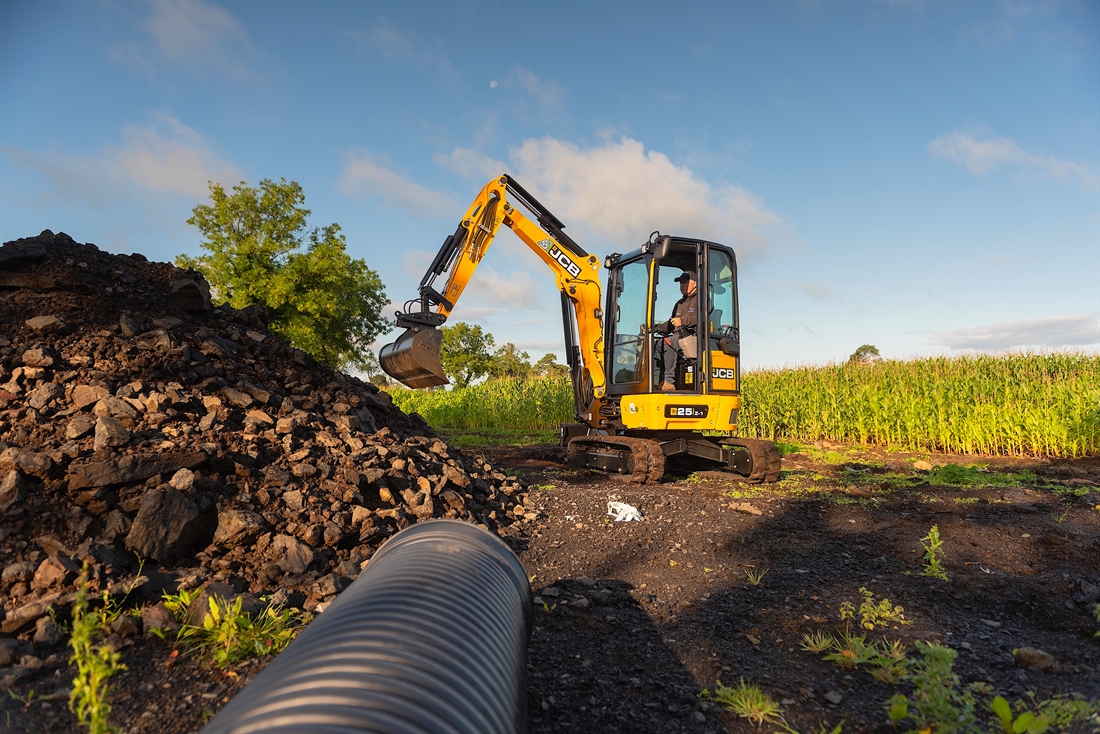 First new JCB mini excavator  lands in N.Ireland