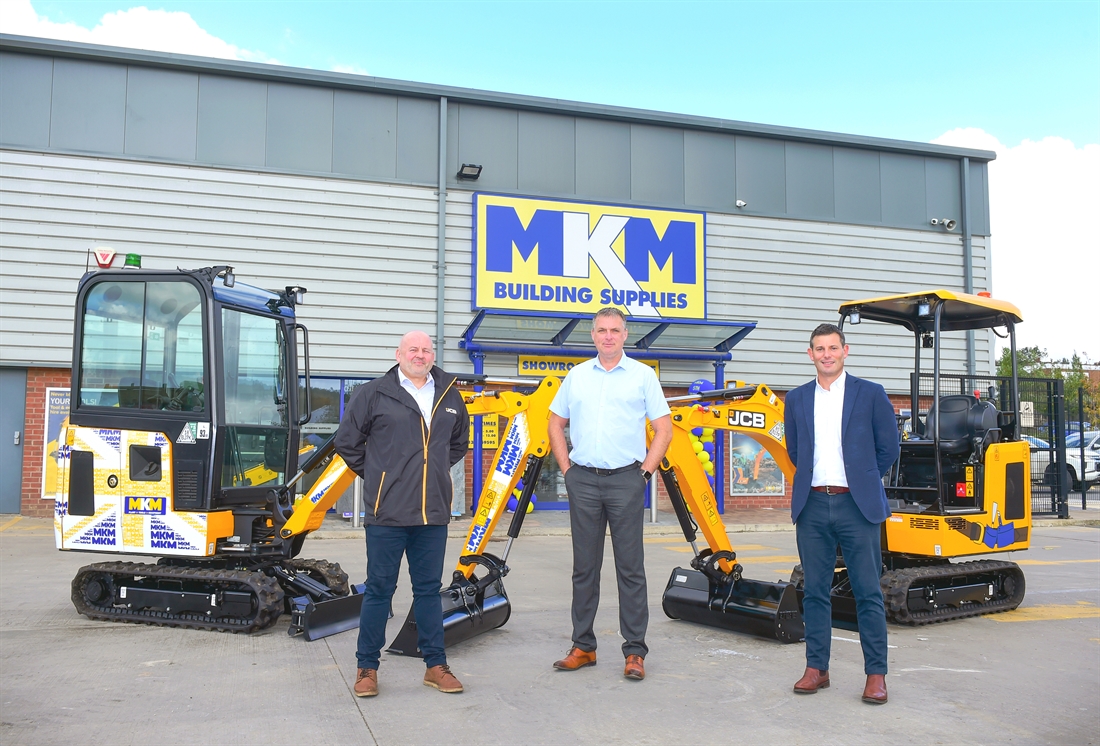 MKM Hire hits 350 JCB machines