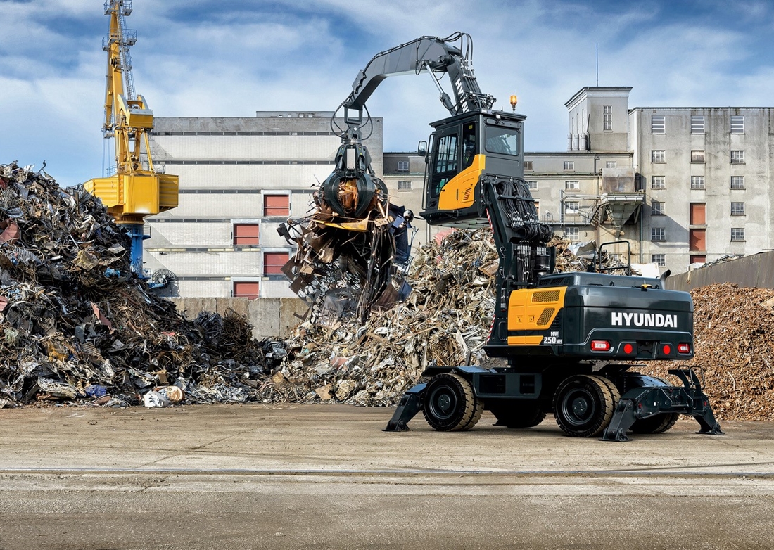 Hyundai extends its reach with materials handler