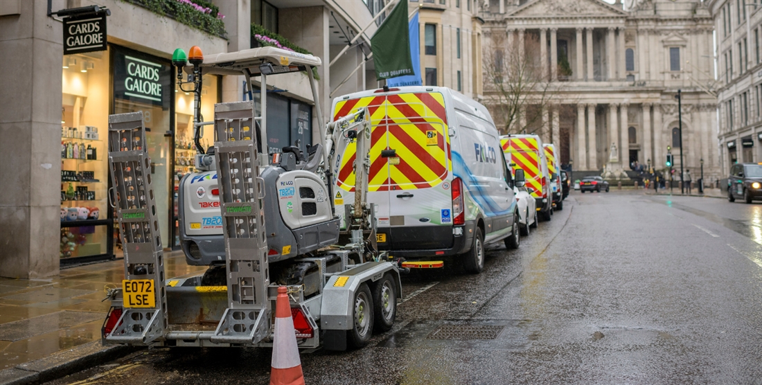 UK Power Networks partners with Falco Construction in e-digger rollout