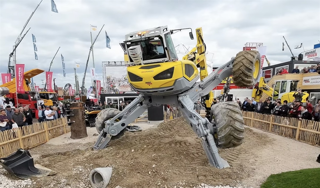 Menzi Muck Set to Wow the Bauma Crowds Again