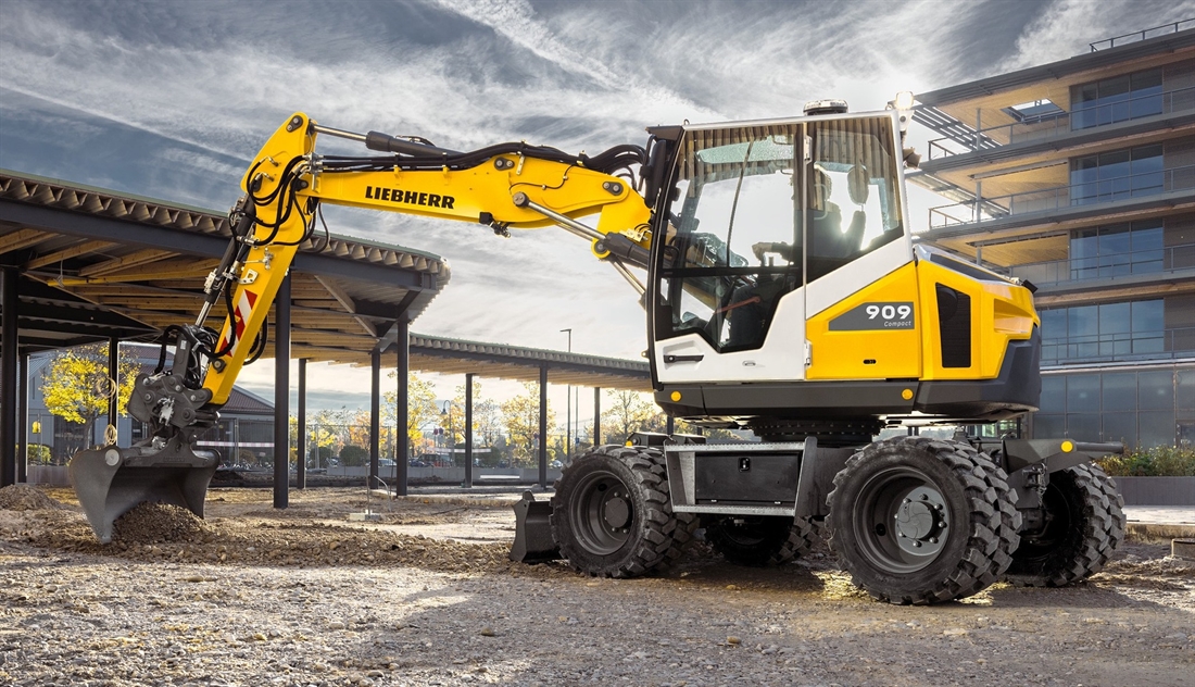 New Liebherr Compact Wheeled Excavators to Premiere at Bauma