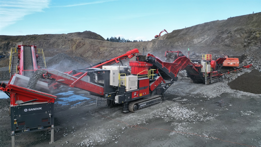 Sandvik unveils latest electric crushers and screens