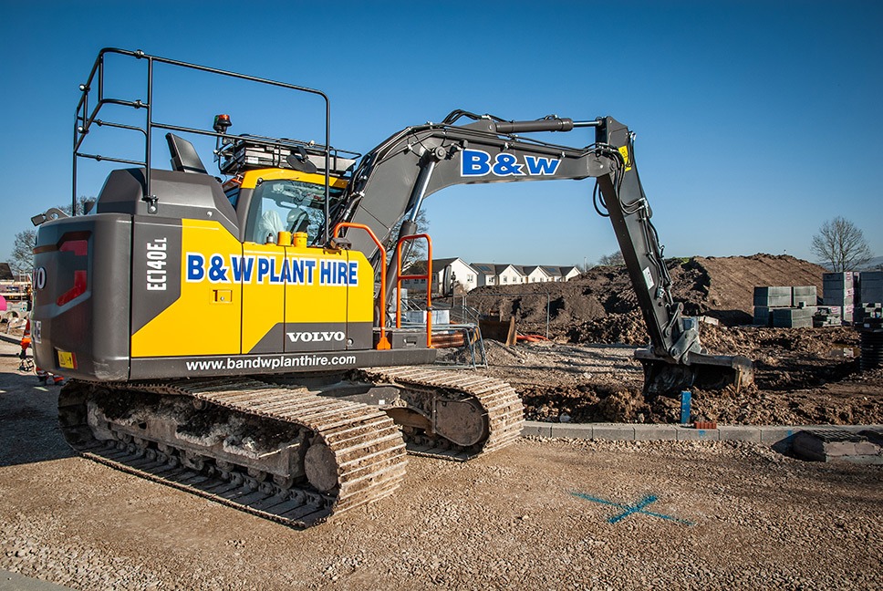 New Volvos Arrive At B&W Plant Hire & Sales Ltd